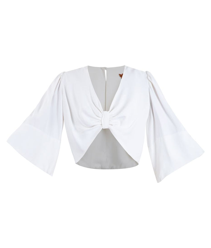 Blusa Cropped Branco