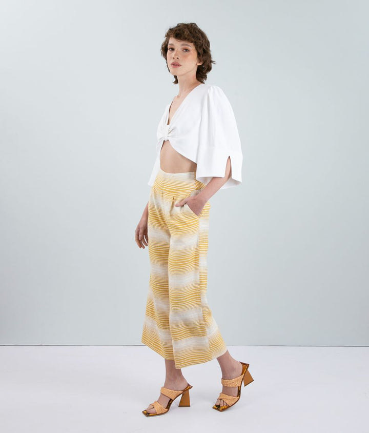 Blusa Cropped Branco