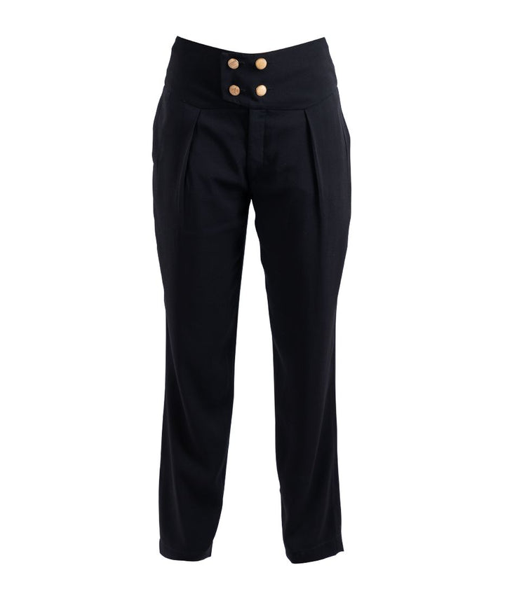 Calça Botões Preto