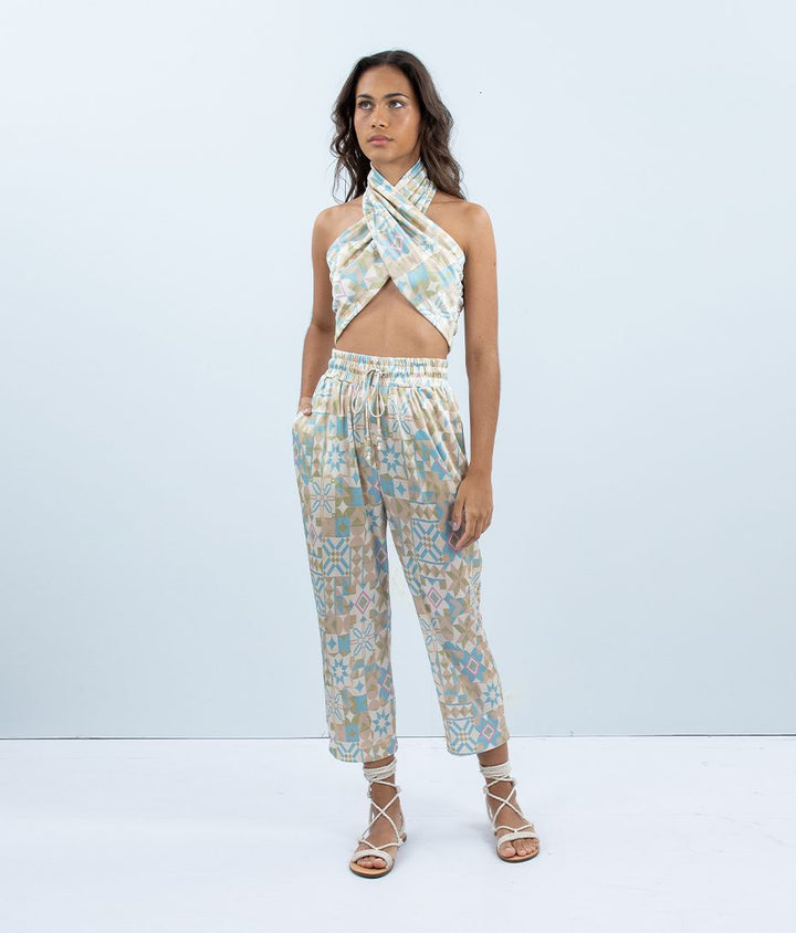 Calça Moura Azul