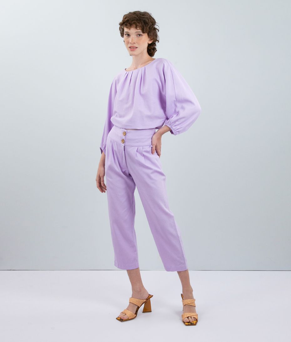 Calça Lilás
