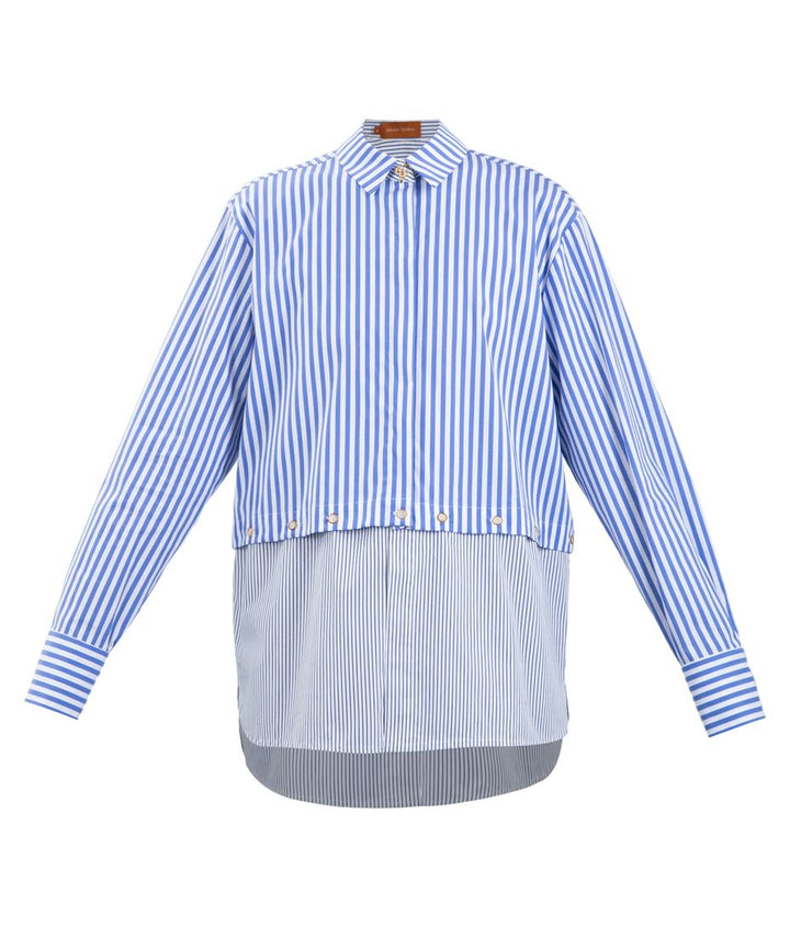 Camisa Listras Azul