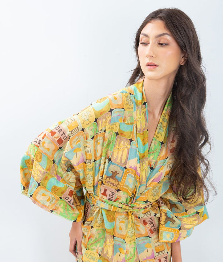 Saída Cachecouer Sardinhas Amarelo
